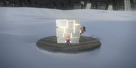 super Mario Odyssey cube